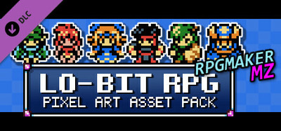 RPG Maker MZ - Lo-Bit RPG Pixel Art Asset Pack