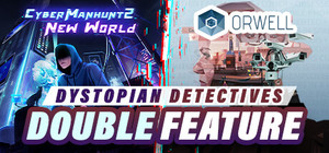Dystopian Detectives Double Feature banner