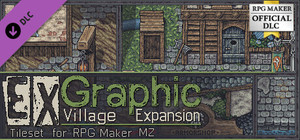 RPG Maker MZ - EX Graphic Village Expansion banner