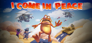 I Come In Peace banner