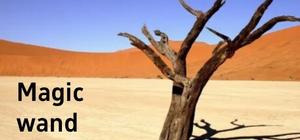 Magic wand banner