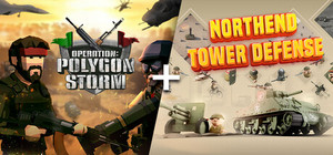 Operation: Polygon Storm + Northend Tower Defense banner