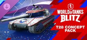 World of Tanks Blitz - T28 Concept Pack banner