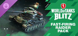 World of Tanks Blitz - Fast-firing Raider Pack banner