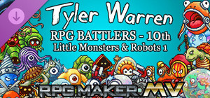 RPG Maker MV - Tyler Warren RPG Battlers - 10th - Little Monsters and Robots 1 banner