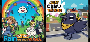 Rain on Your Parade + Just Crow Things banner