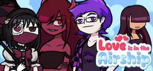 Love is in the Airship banner