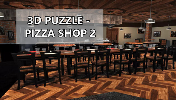 3D PUZZLE - Pizza Shop 2