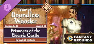 Fantasy Grounds - Pathfinder 2 RPG - Pathfinder Society Scenario 4.11 - Prisoners of the Electric Castle banner