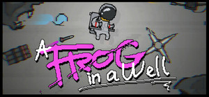 A frog in a well banner
