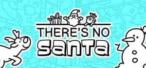 There's No Santa banner