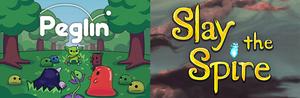 Peglin + Slay the Spire banner
