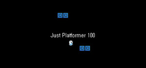Just Platformer 100 banner