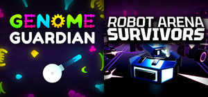 🧬 Genome Guardian × Robot Arena Survivors ☄️ banner