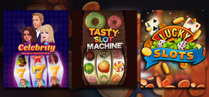 Funbox Ultimate Slots Bundle: Tasty, Celebrity, and Lucky Slots banner