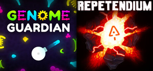 Bullet Hell Roguelikes: 🧬 Genome Guardian × Repetendium 🔺 banner