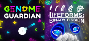 Microscopic Roguelikes: 🧬 Genome Guardian × Lifeforms: Binary Fission 🦠 banner