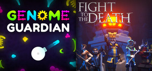 Shoot 'n' Slice Roguelikes: 🧬 Genome Guardian × Fight To The Death ☠ banner