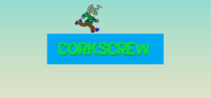 Corkscrew banner