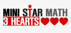 Mini Star Math: 3 Hearts banner