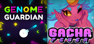 Roguelike Survival Shooters: 🔬 Genome Guardian × Gacha Fever 💖 banner