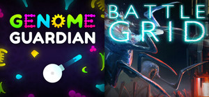 Robo Roguelike Shooters: 🔬 Genome Guardian × Battle Grid 🦾 banner