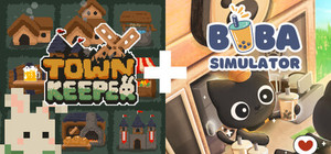 Boba Simulator + Town Keeper banner