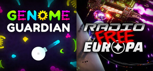 Sci-fi Shooter Roguelites: 🧬 Genome Guardian × Radio Free Europa 🪐 banner