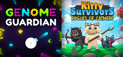 Survival Roguelikes: 🧬 Genome Guardian × Kitty Survivors: Rogues of Catmere 🐱‍👤