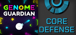 Tower & Turret Defense Roguelites: 🧬 Genome Guardian × Core Defense 🔵 banner
