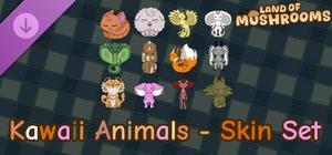 Kawaii Animals - Skin Set - Land of Mushrooms banner