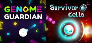 Microscopic Roguelites: 🧬 Genome Guardian × Survivor Cells 🦠 banner