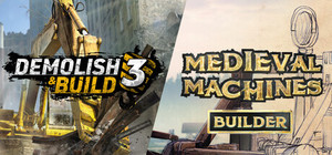Demolish 3 and Medieval Machines banner