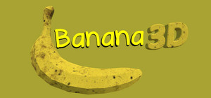 Banana 3D banner
