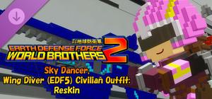 EARTH DEFENSE FORCE: WORLD BROTHERS 2 - Sky Dancer, Wing Diver (EDF5) Civilian Outfit: Reskin banner