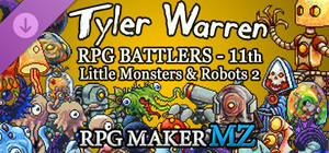 RPG Maker MZ - Tyler Warren RPG Battlers - 11th - Little Monsters and Robots 2 banner