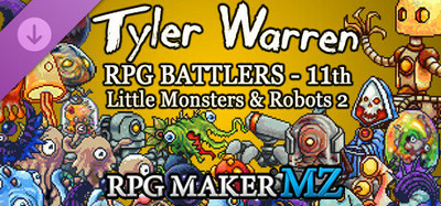 RPG Maker MZ - Tyler Warren RPG Battlers - 11th - Little Monsters and Robots 2