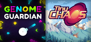 Survival Roguelike Shooters: 🧬 Genome Guardian × Tiny Chaos 🔴 banner