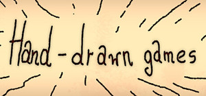 Hand-drawn games banner