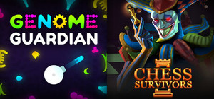 Survival Roguelikes: 🧬 Genome Guardian × Chess Survivors ♟ banner