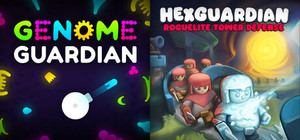 Roguelite Defense: 🧬 Genome Guardian × Hexguardian 🏰 banner