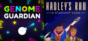 Sci-fi Shooter Roguelikes: 🧬 Genome Guardian × Hadley's Run: A Starship Saga 🌌 banner