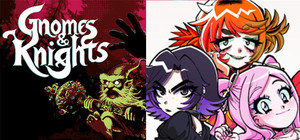 Gnomes, Knights and Alt girls banner