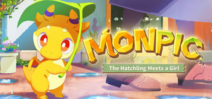 MONPIC -The Hatchling Meets a Girl banner