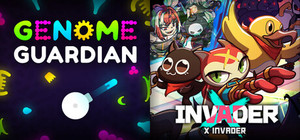 Roguelike Shooters: Genome Guardian ➕ X Invader banner
