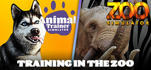 TRAINING IN THE ZOO banner