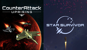 Survival Roguelites in Space - Star Survivor & CounterAttack: Uprising banner