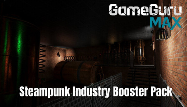 GameGuru MAX Steampunk Booster Pack - Industry banner