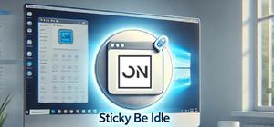 Sticky be idle banner