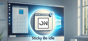 Sticky be idle banner